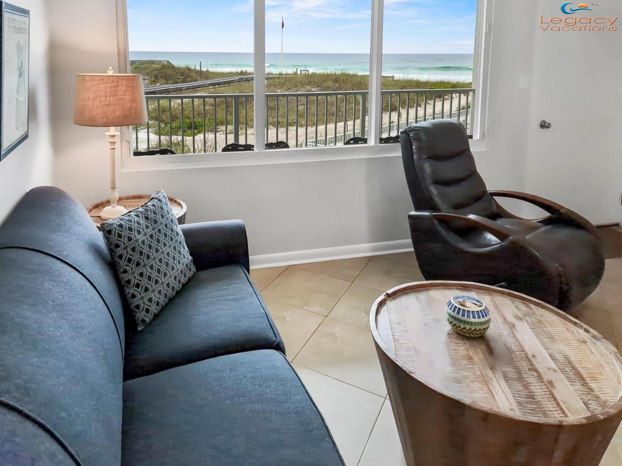 Is9-Cozy Upstairs Beachfront Condo - King Beds Fort Walton Beach Exterior foto